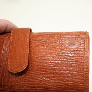 Burnished Leather Tall Wallet | Pocket Secretary